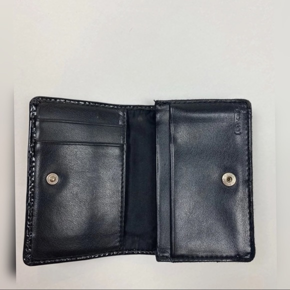 Mini black c logo coach wallet - Picture 2 of 5